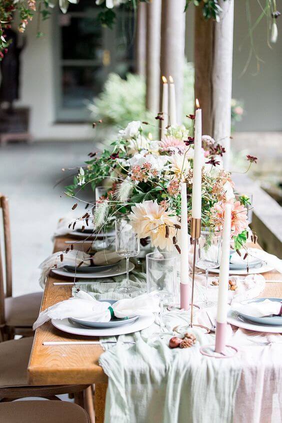 Easter lunch setting idea inspiration